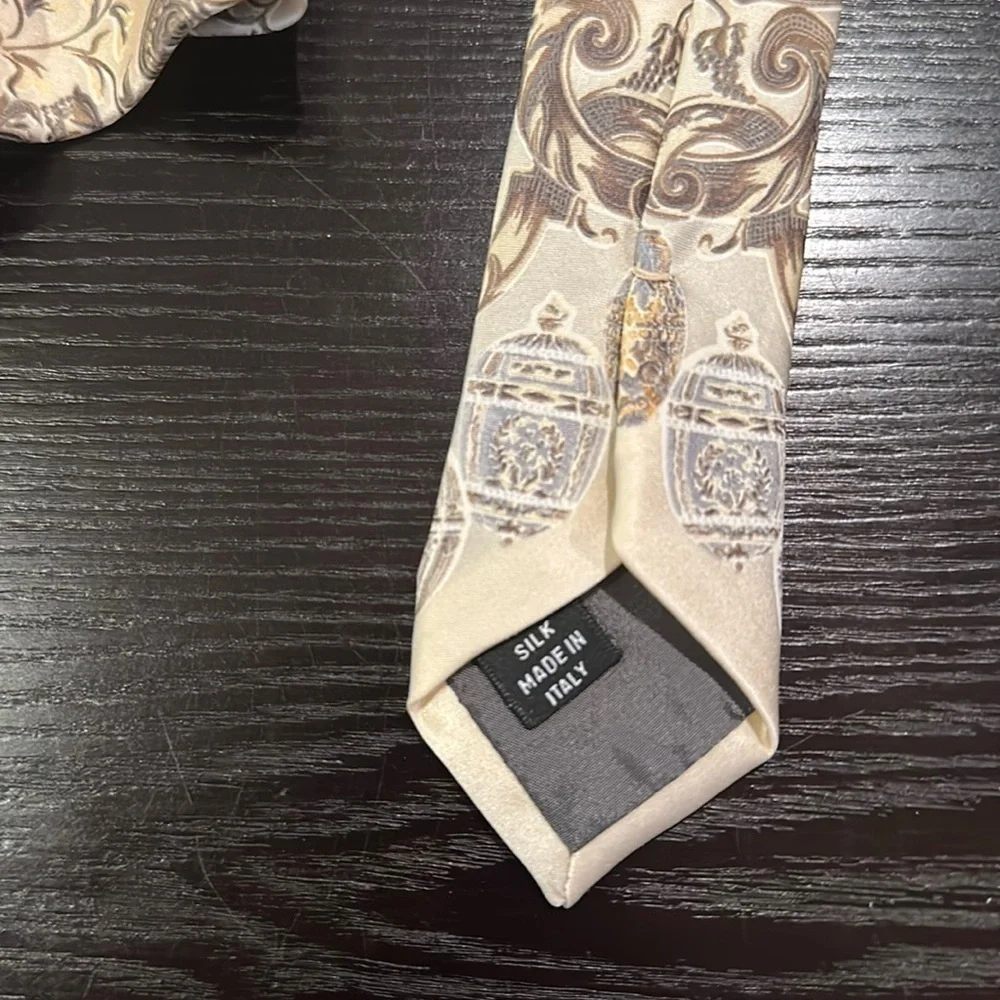 Gianfranco Ferre Silk Printed Tie